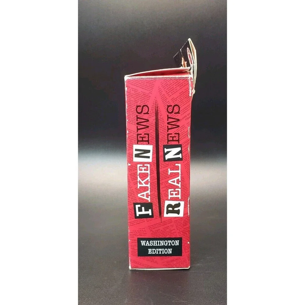 Fake News Real News Card Game Washington Edition Shelf Wear Cards Sealed